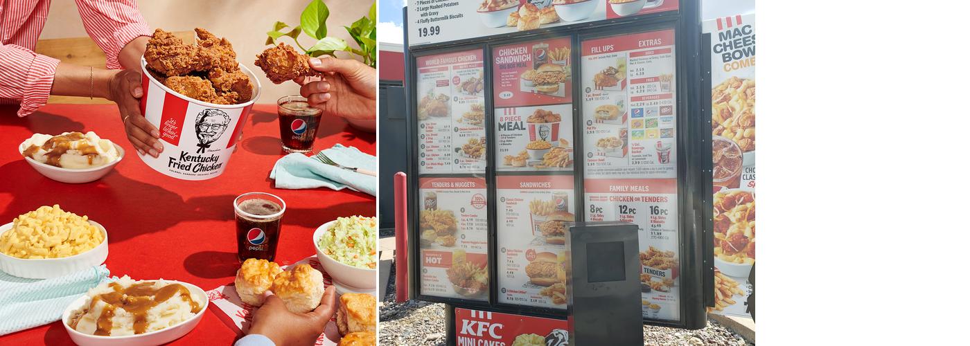 KFC Menu