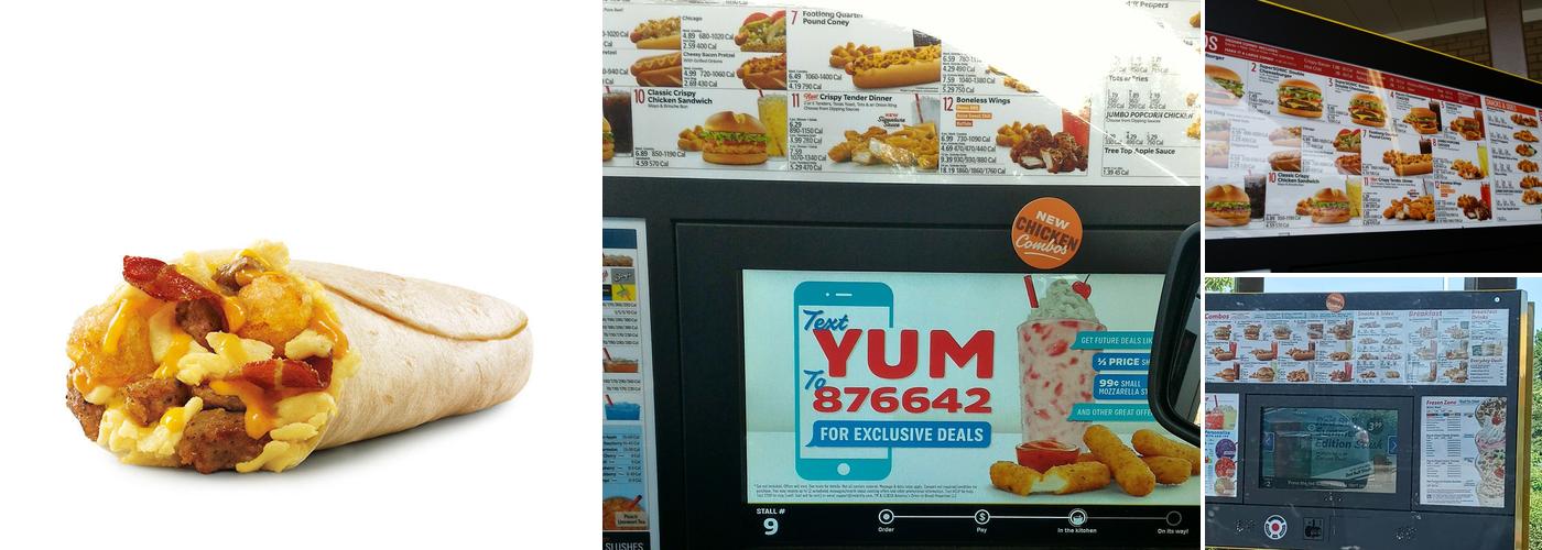 Sonic Drive-In Menu