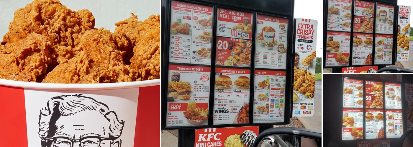 KFC Menu