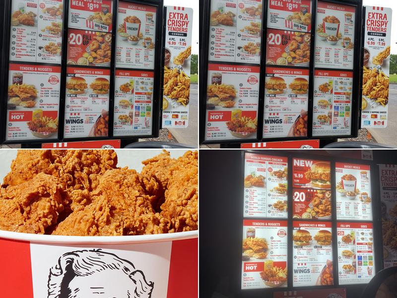 KFC Menu