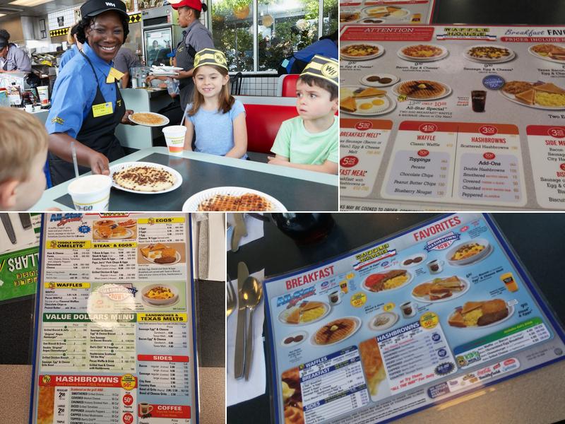 Waffle House Menu