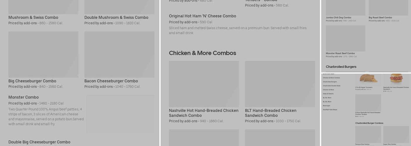 Hardee’s Menu