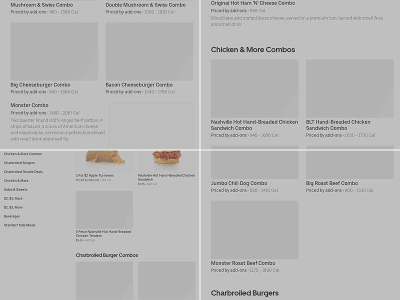 Hardee’s Menu