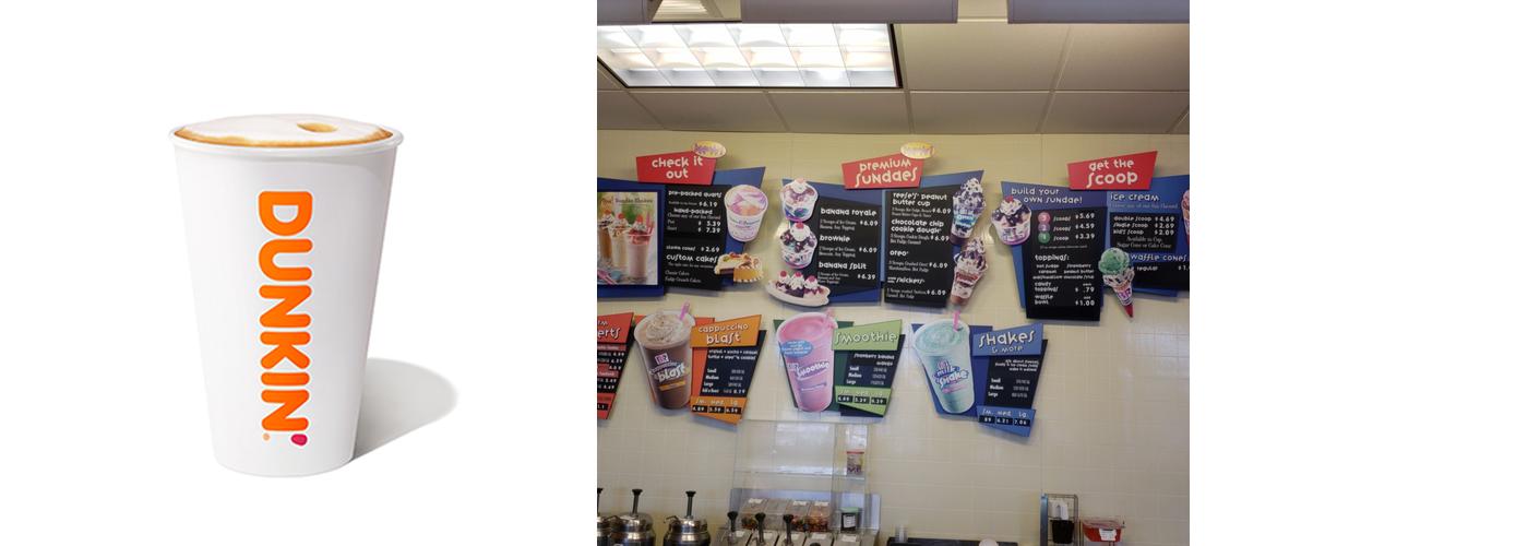Dunkin' Menu