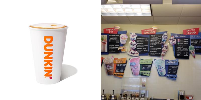 Dunkin' Menu