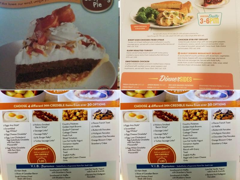 Village Inn Menu