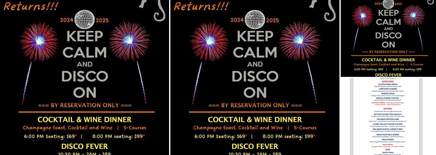 Drunken Munkey Express Menu