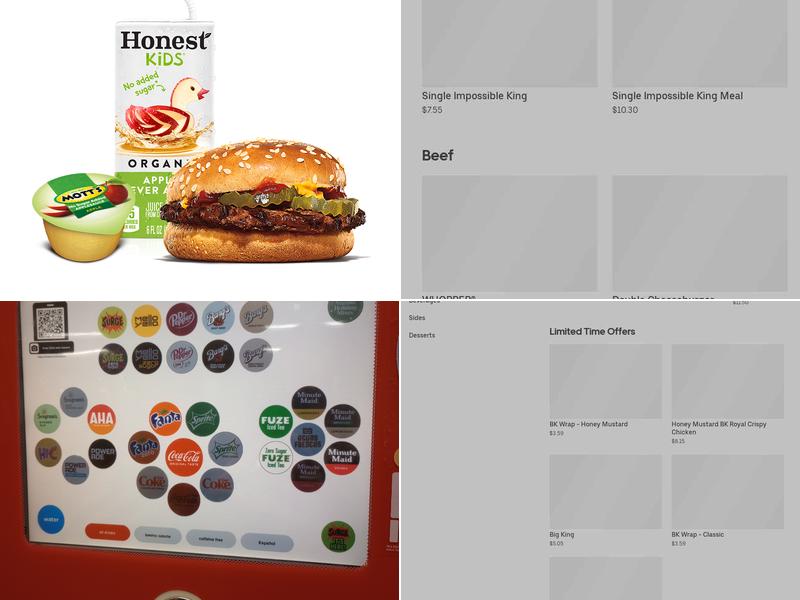 Burger King Menu