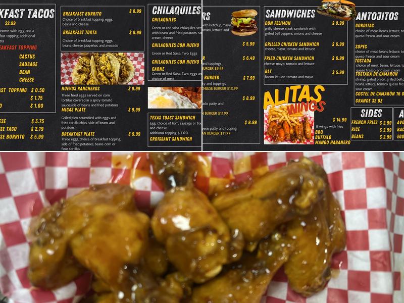 Maria's Kitchen Menu