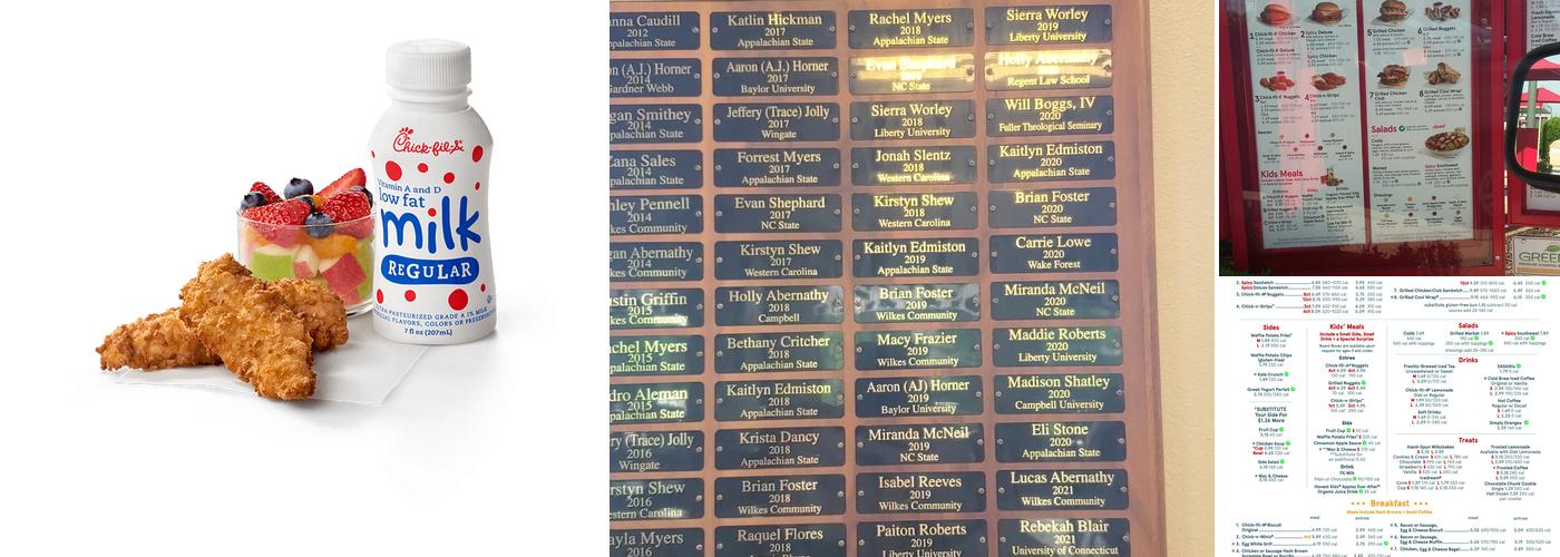 Chick-fil-A Menu