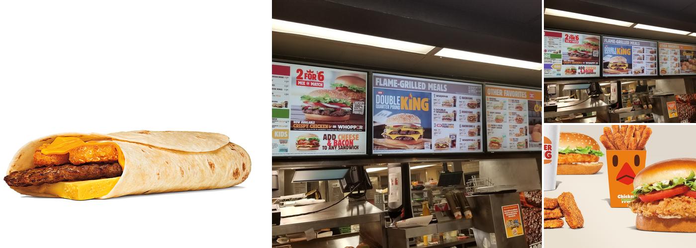 Burger King Menu