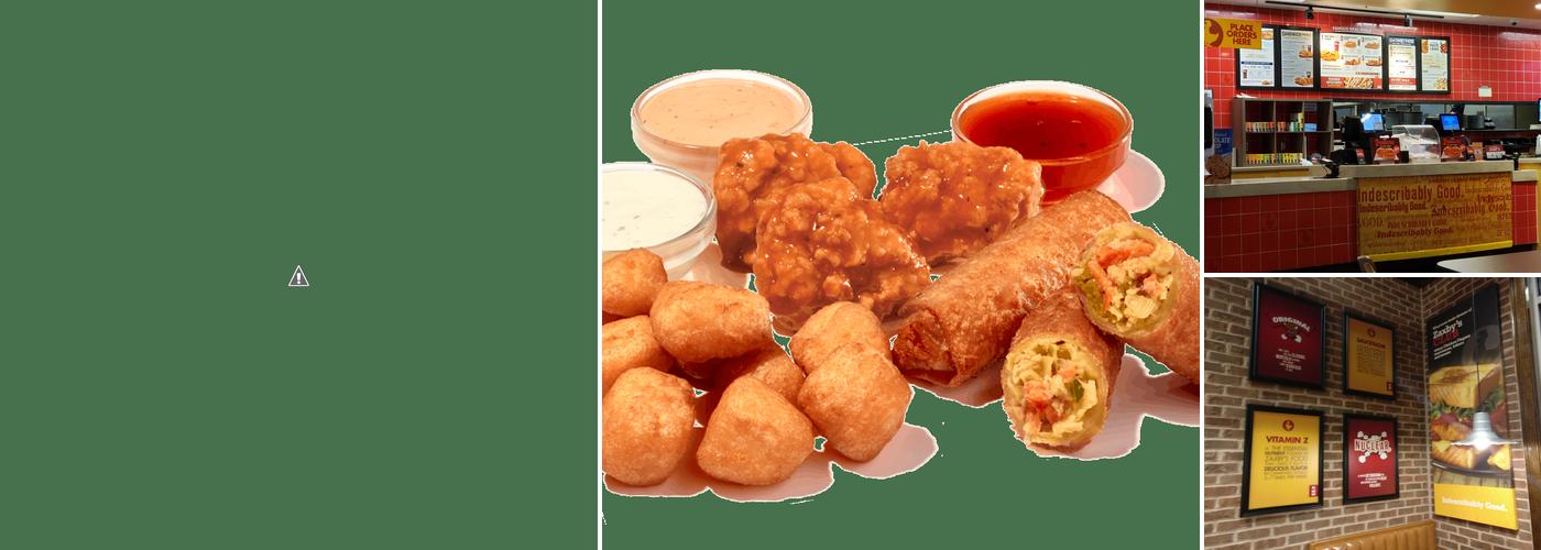 Zaxby's Chicken Fingers & Buffalo Wings Menu