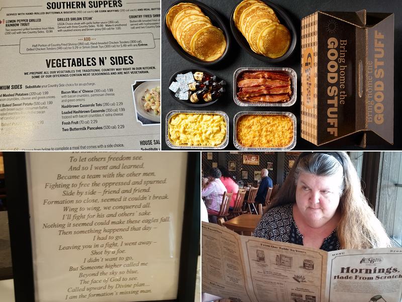 Cracker Barrel Old Country Store Menu