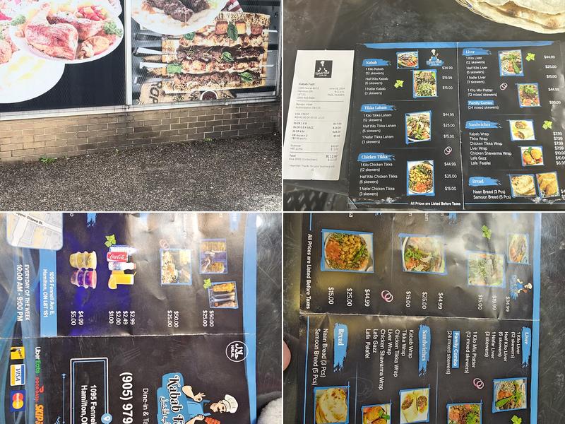 Kabab Fazil کباب فاضل Menu