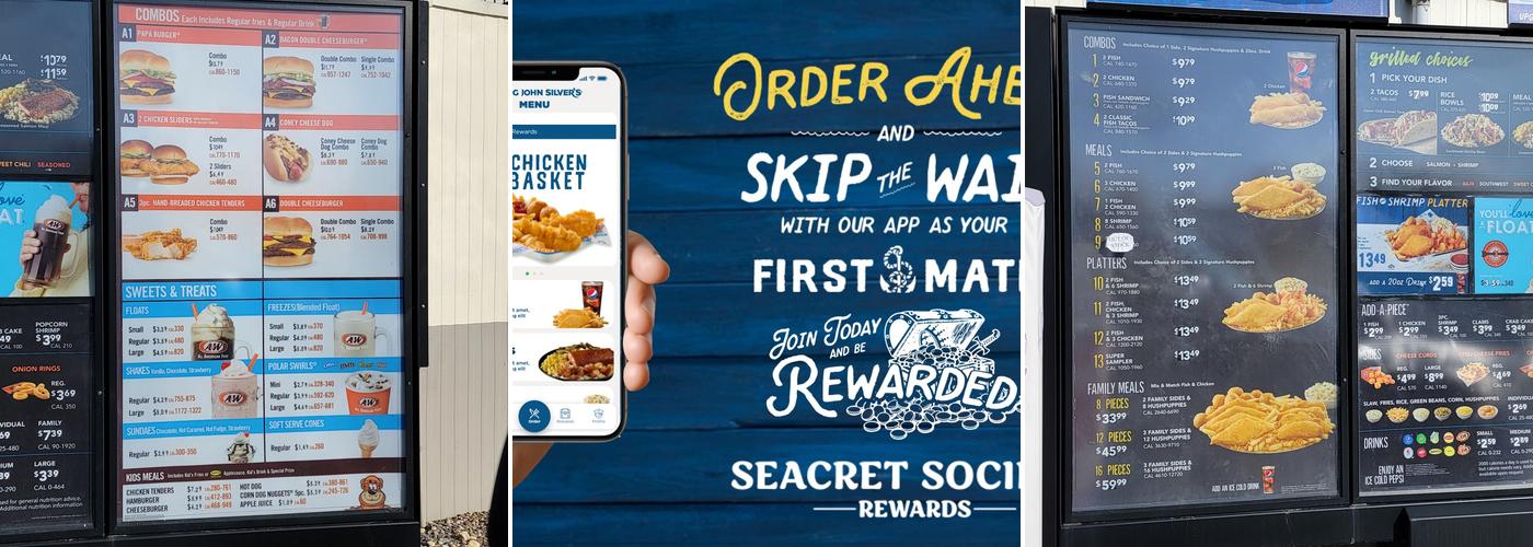 Long John Silver's | A&W Menu