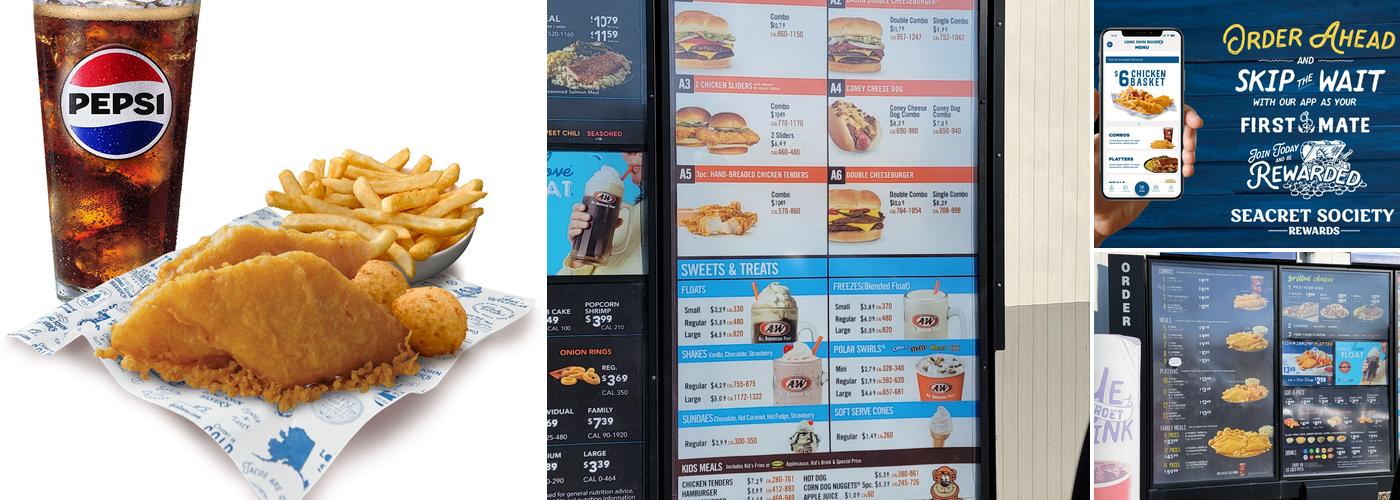 Long John Silver's | A&W Menu