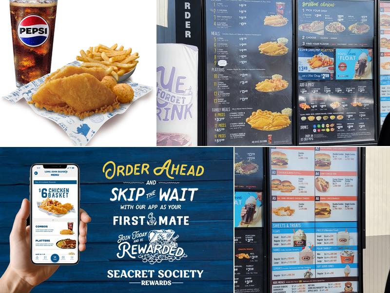 Long John Silver's | A&W Menu