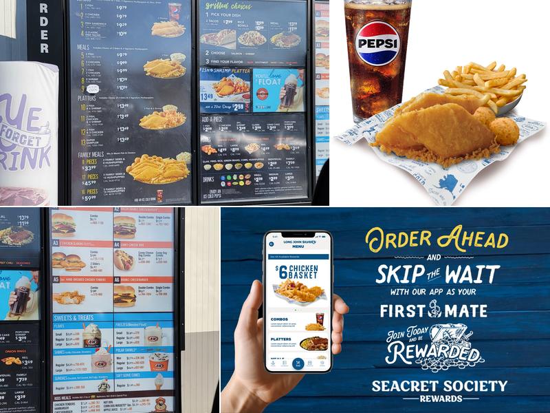 Long John Silver's | A&W Menu