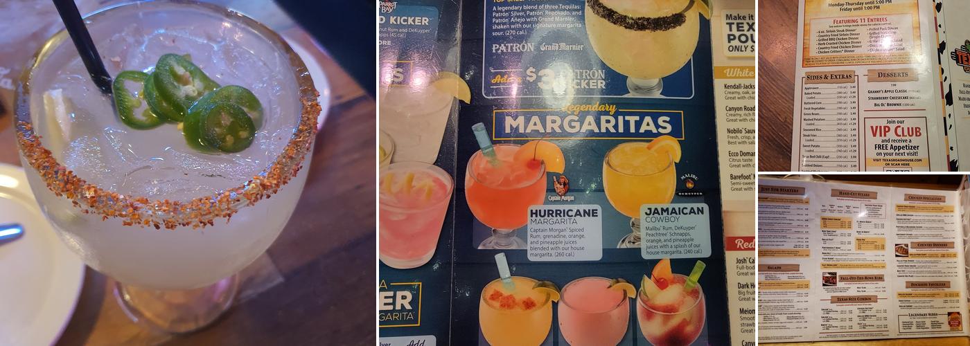 Texas Roadhouse Menu