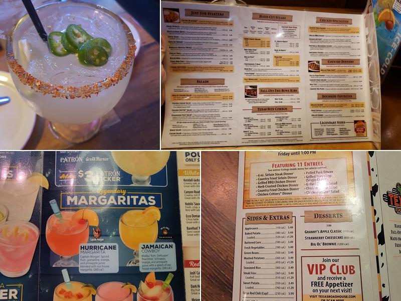 Texas Roadhouse Menu