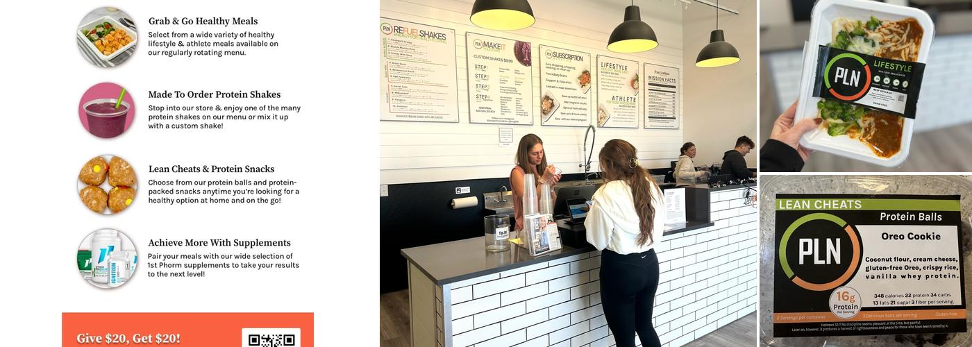 Project LeanNation Springdale Menu