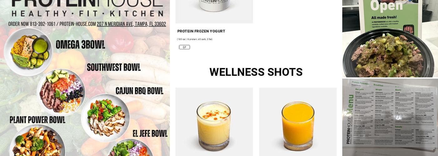 ProteinHouse Menu