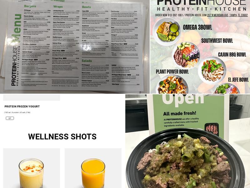 ProteinHouse Menu