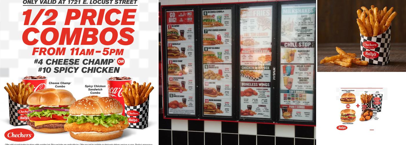 Checkers Menu