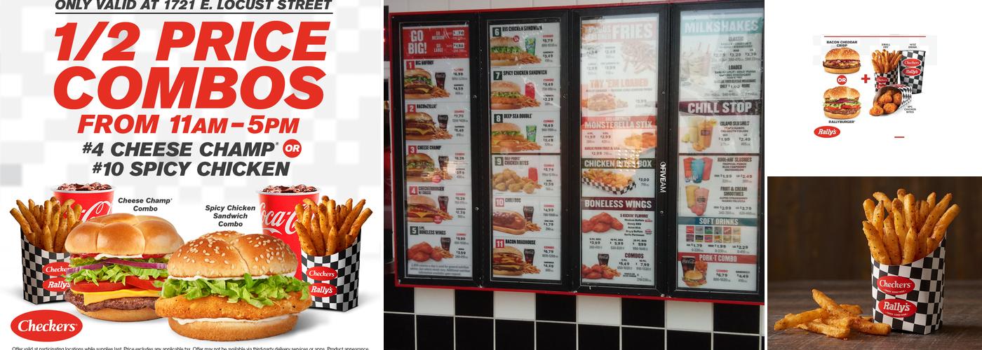 Checkers Menu