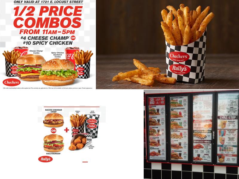 Checkers Menu