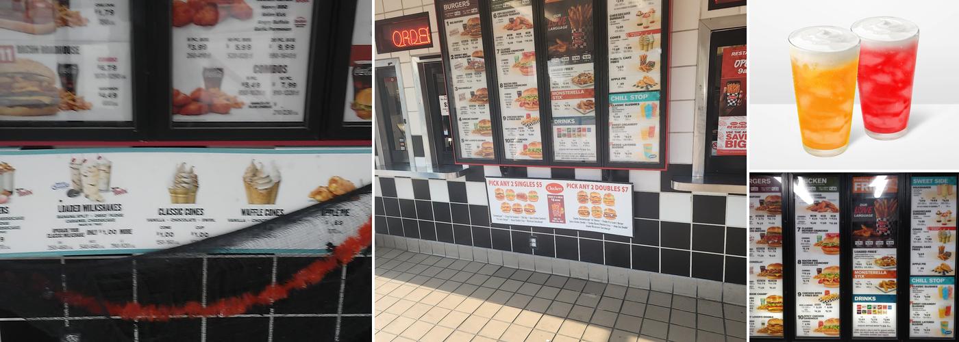 Checkers Menu