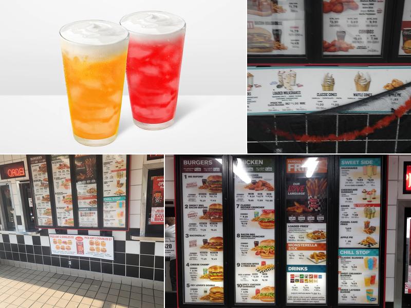 Checkers Menu