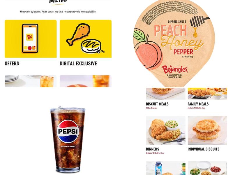 Bojangles Menu