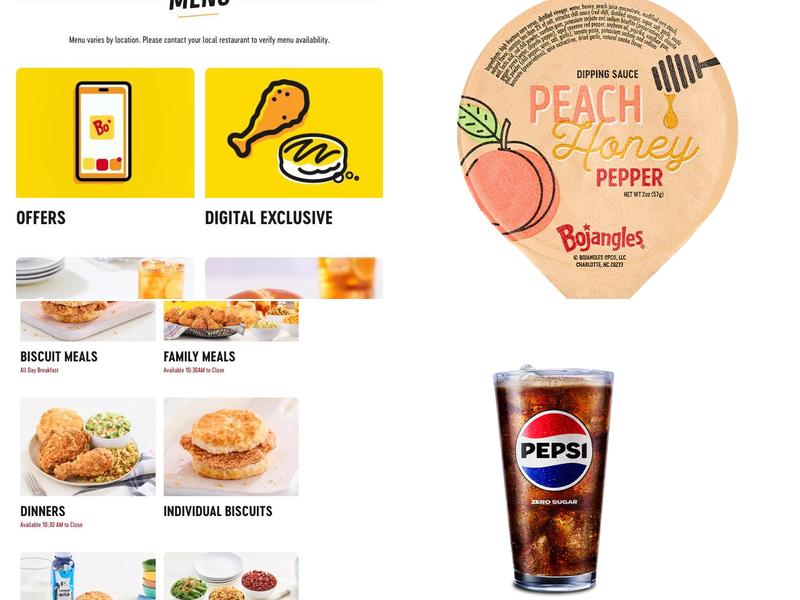 Bojangles Menu