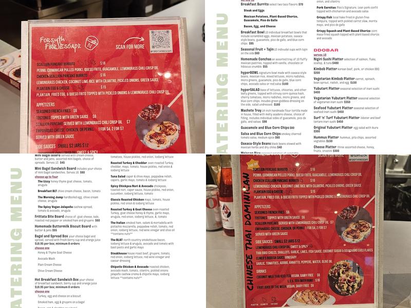 Olly Olly Market Menu