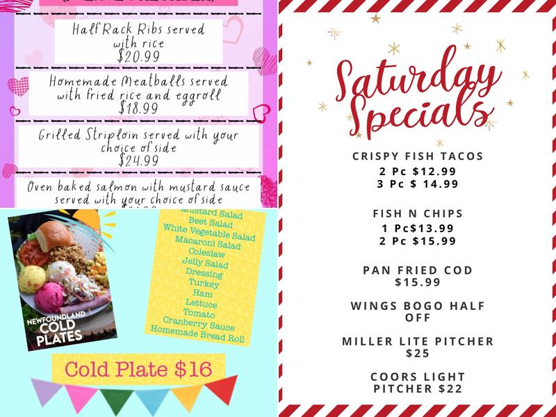 McKenna's Family Diner Menu