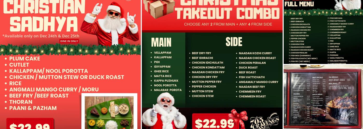 705 Cravings Menu
