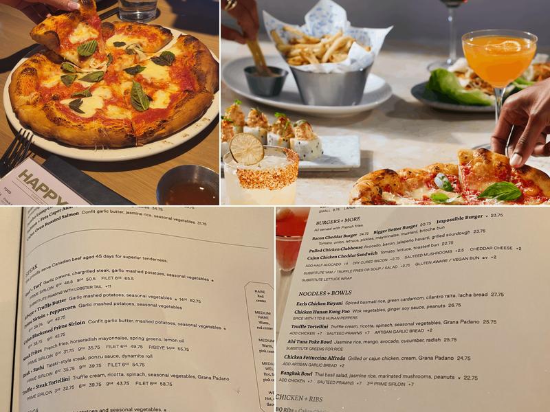 Earls Kitchen + Bar Menu