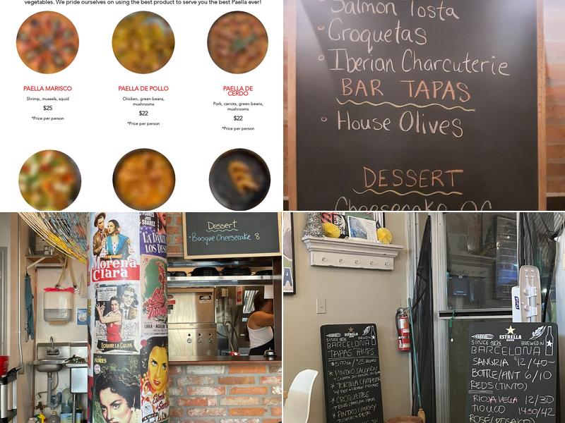 La Lola Tapas Bar Menu