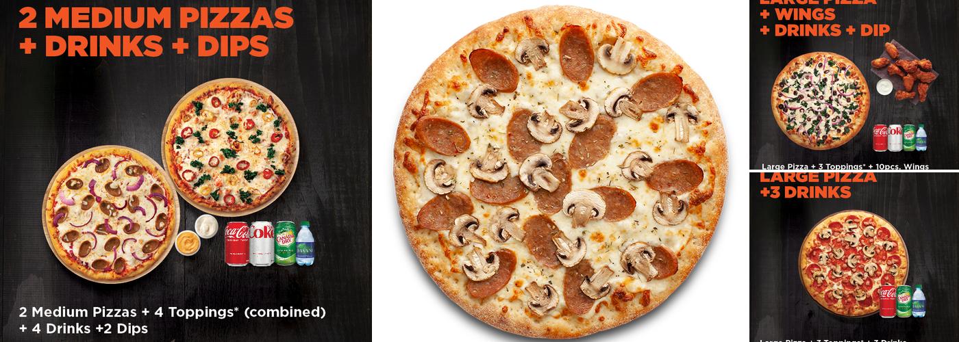 Pizza Pizza Menu