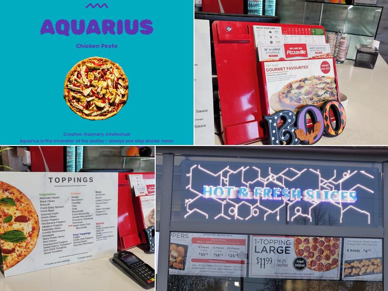 Pizzaville Menu