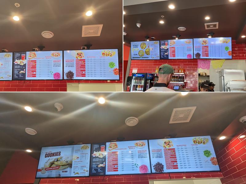 Quesada Burritos & Tacos Menu