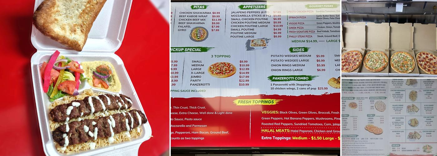 Fresh Pizza Menu