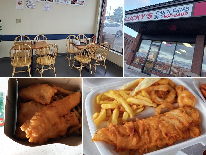 Luckys Fish N Chips 168 Barton St, Stoney Creek