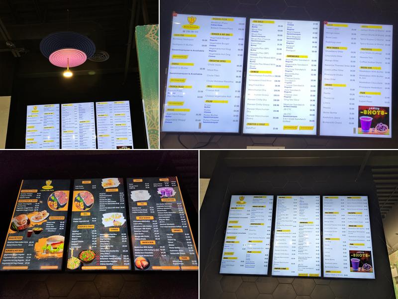 Jay Bhavani Vadapav Kitchener Menu