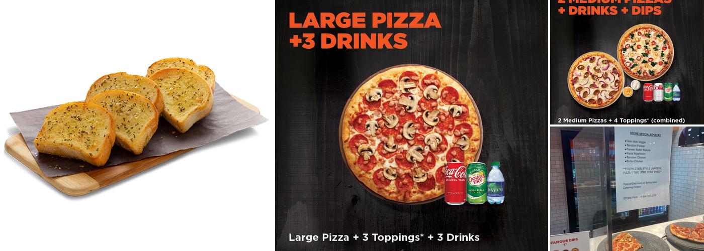 Pizza Pizza Menu
