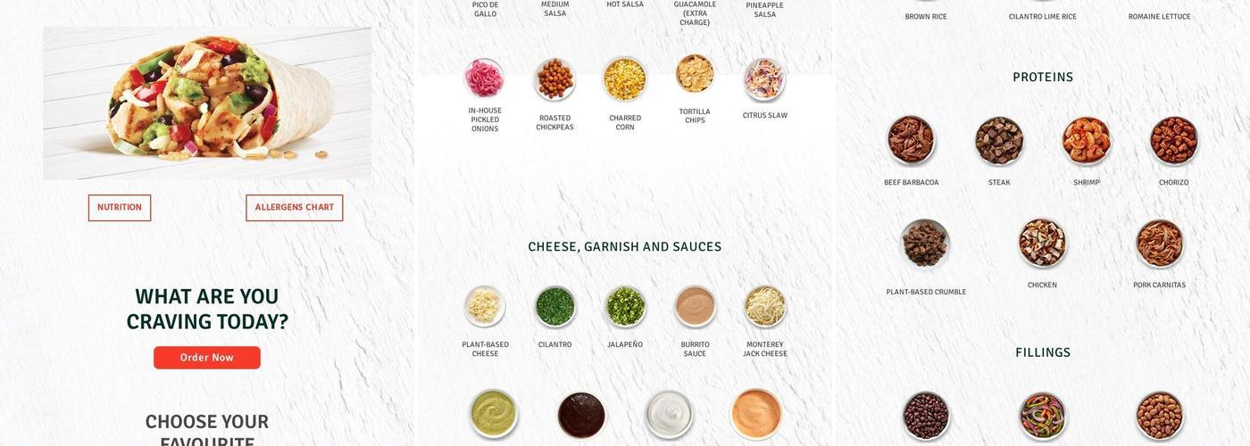 Mucho Burrito Fresh Mexican Grill Menu