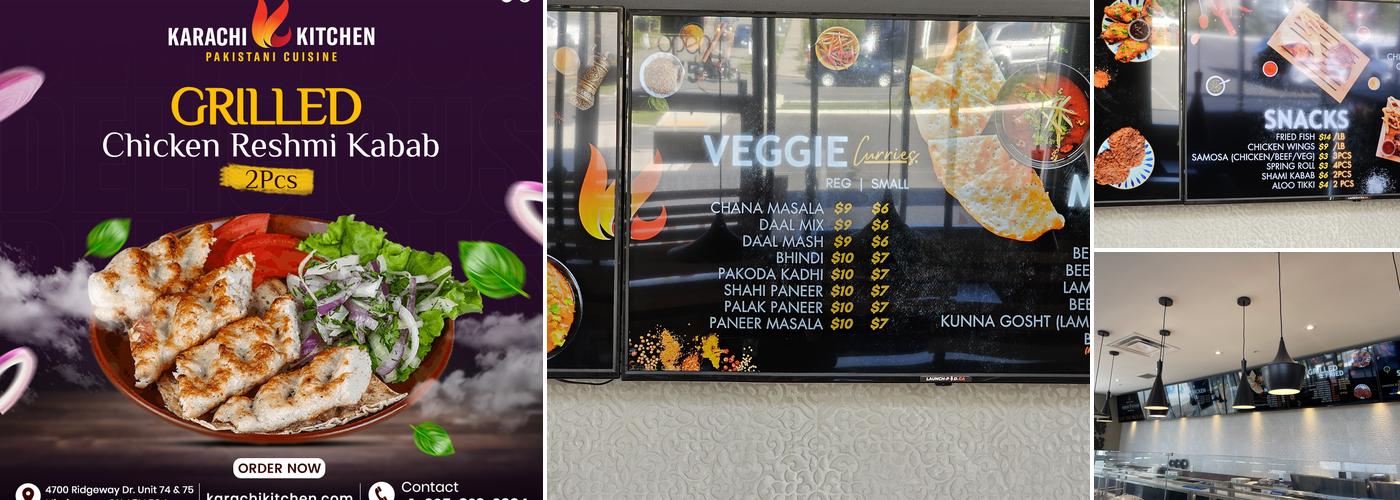 Karachi Kitchen Menu