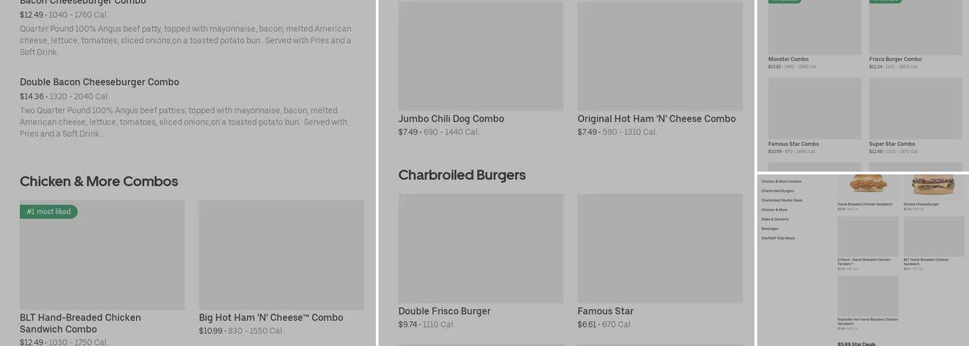Hardee’s Menu