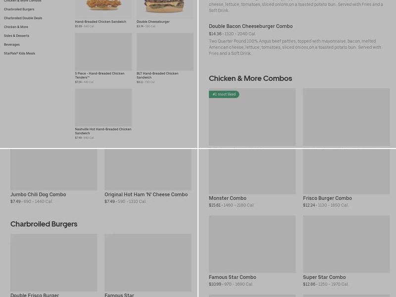 Hardee’s Menu